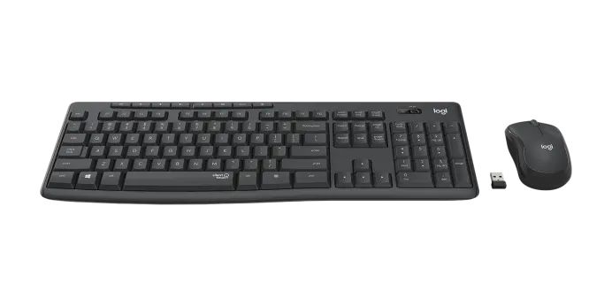 Logitech MK295 Silent Wireless Combo Graphite US - Image 2