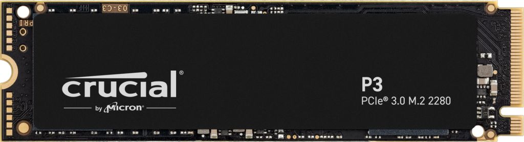 Crucial 1TB M.2 2280 NVMe P3 - Image 1