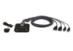 ATEN CS22HF 2-Port USB FHD HDMI Cable KVM Switch