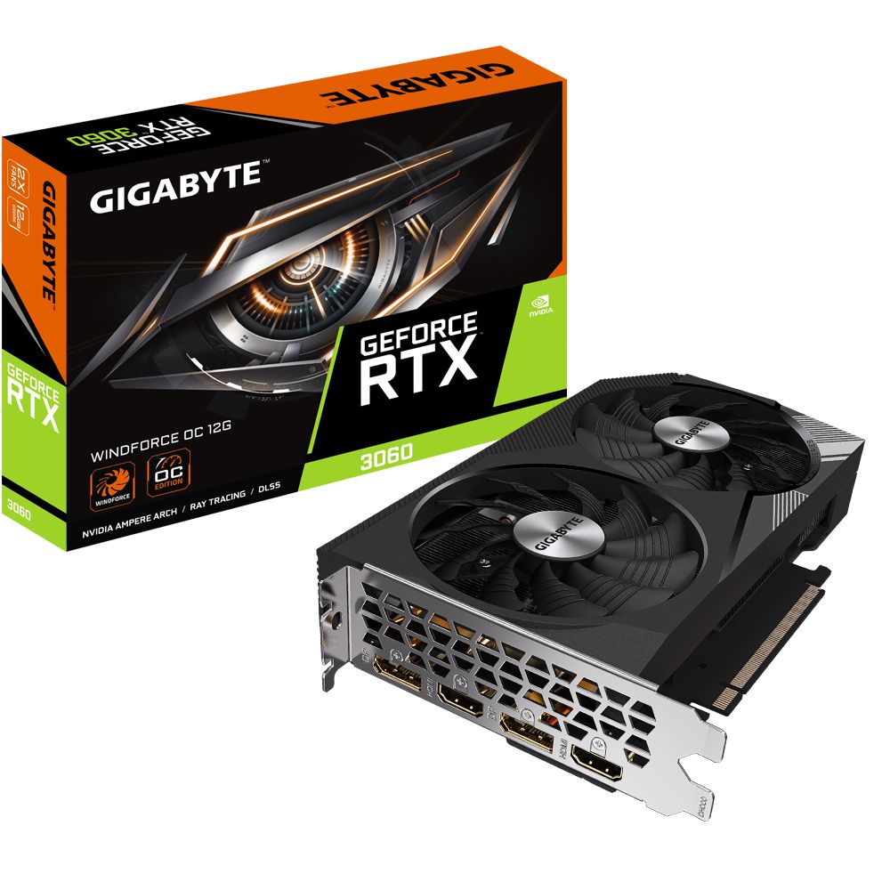 Gigabyte RTX3060 WINDFORCE OC 12G - Image 2