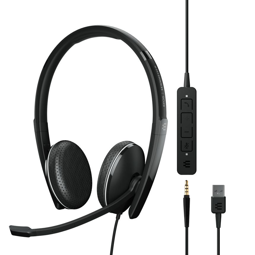 Sennheiser / EPOS ADAPT 165 USB II Stereo UC Optimized Headset Black - Image 5