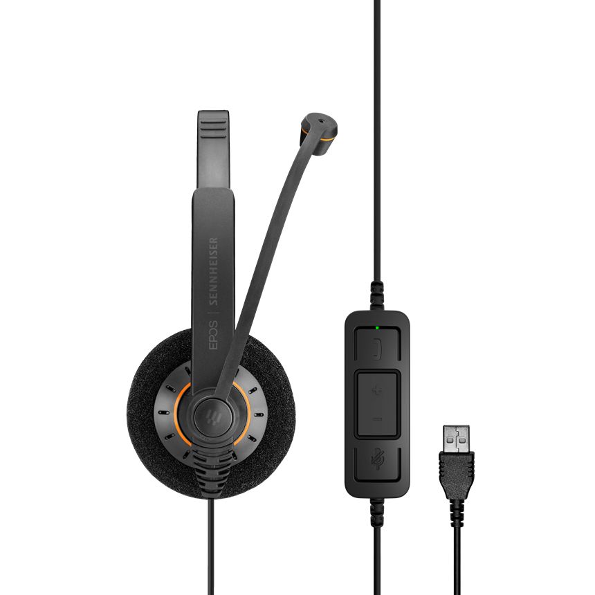Sennheiser / EPOS IMPACT SC 60 USB ML Double-Sided USB Headset Black - Image 4