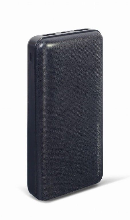 gembird-pb20-02-20000-mah-powerbank-black_1.jpg Gembird PB20-02 20000 mAh Powerbank Black - Image 1