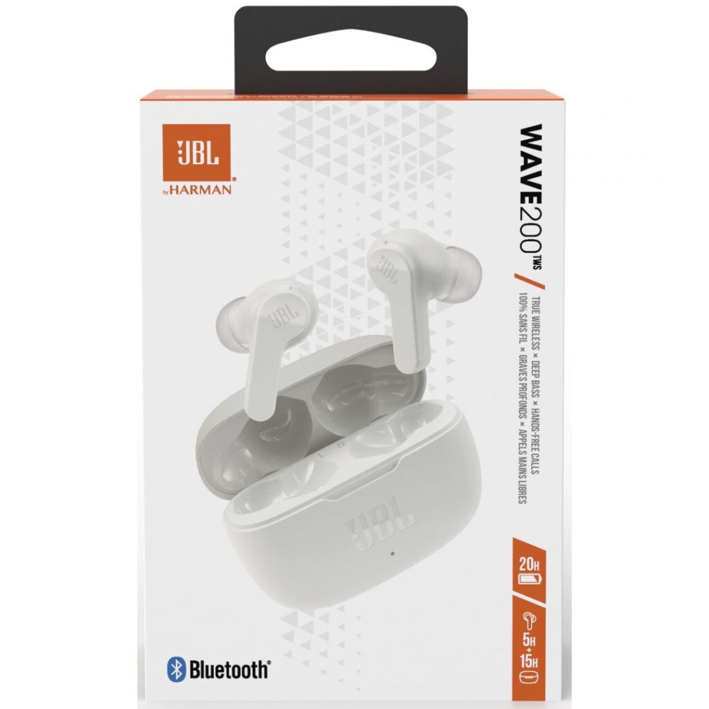 JBL Wave 200TWS Bluetooth Headset White - Image 11