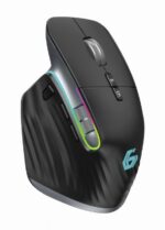 Gembird 9-Button Rechargeable Wireless RGB Gaming Mouse Black - Image 2