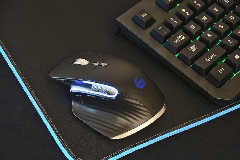 Gembird 9-Button Rechargeable Wireless RGB Gaming Mouse Black - Image 5