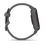 Garmin Venu Sq 2 Slate Aluminium Bezel with Shadow Grey Case and Silicone Band - Image 4