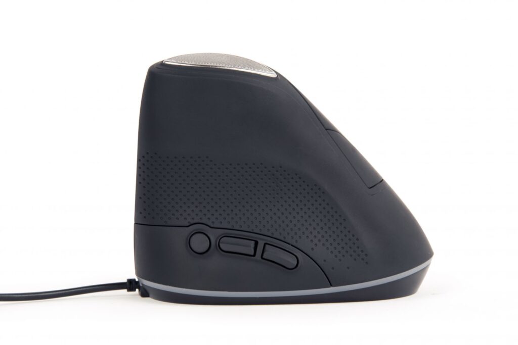 Gembird MUS-ERGO-03 Ergonomic mouse Space Gray - Image 3