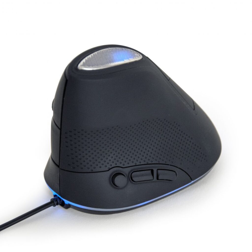 Gembird MUS-ERGO-03 Ergonomic mouse Space Gray - Image 5