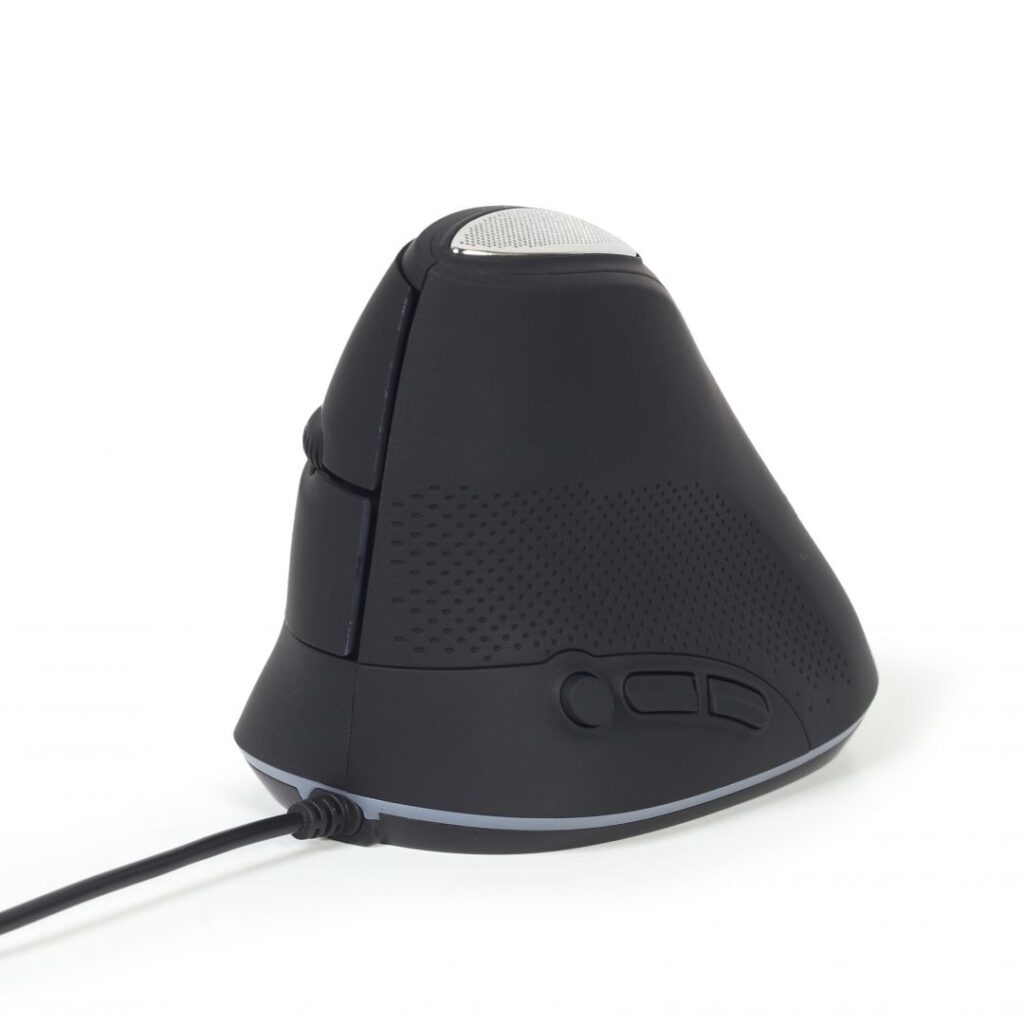 Gembird MUS-ERGO-03 Ergonomic mouse Space Gray - Image 6