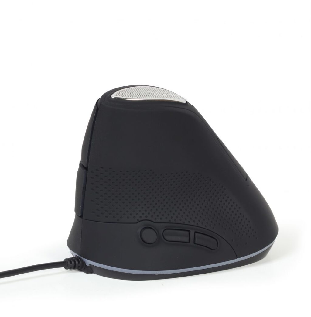 Gembird MUS-ERGO-03 Ergonomic mouse Space Gray - Image 7