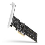 AXAGON PCES-SA4M2 PCIe Controller 2x SATA 6G + 2x SATA M.2 - Image 2