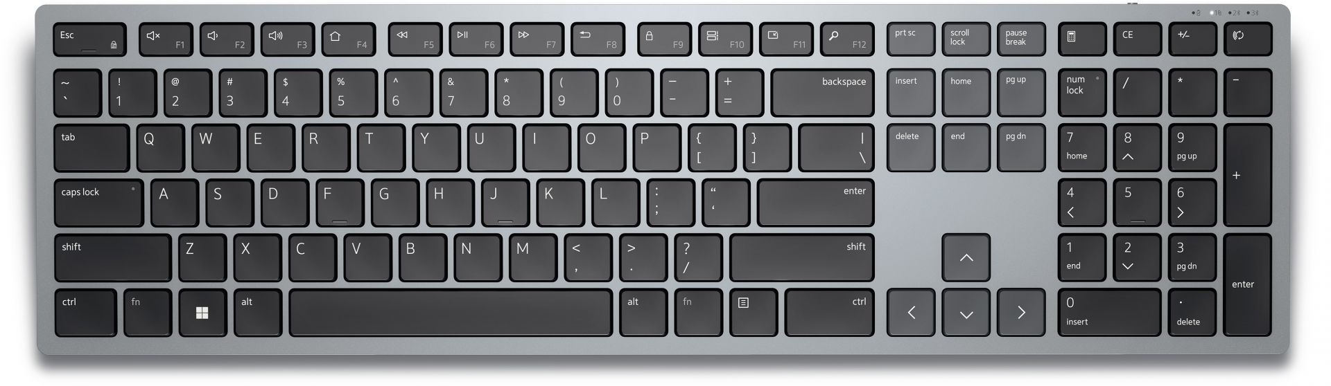 dell-kb700-compact-multi-device-wireless-keyboard-titan-gray-hu_1.jpg Dell KB700 Compact Multi-Device Wireless Keyboard Titan Gray HU - Image 1