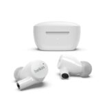 Belkin SoundForm Rise True Wireless Earbuds Headset White - Image 4