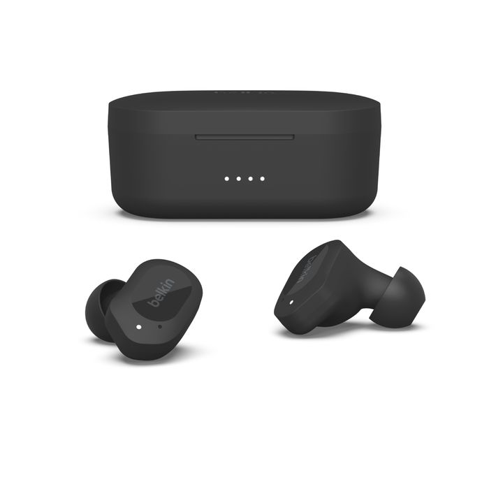Belkin SoundForm Play True Bluetooth Headset Earbuds Black - Image 2