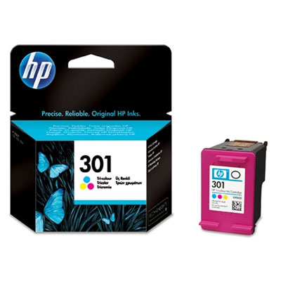 hp-ch562ee-301-color-tintapatron_1.jpg HP CH562EE (301) Colorpack tintapatron - Image 1