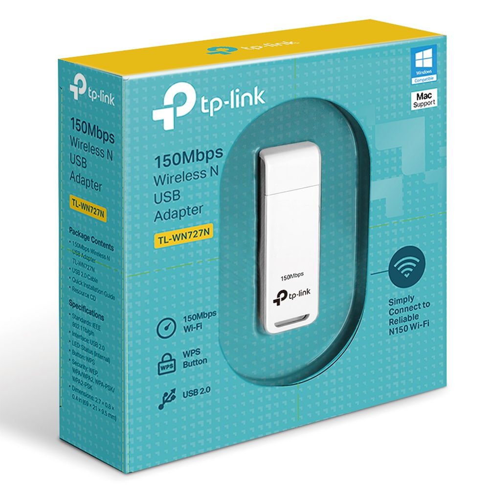 tp-link-tl-wn727n-150m-wireless-usb-adapter_5.jpg TP-Link TL-WN727N 150M Wireless USB adapter Black/White - Image 5
