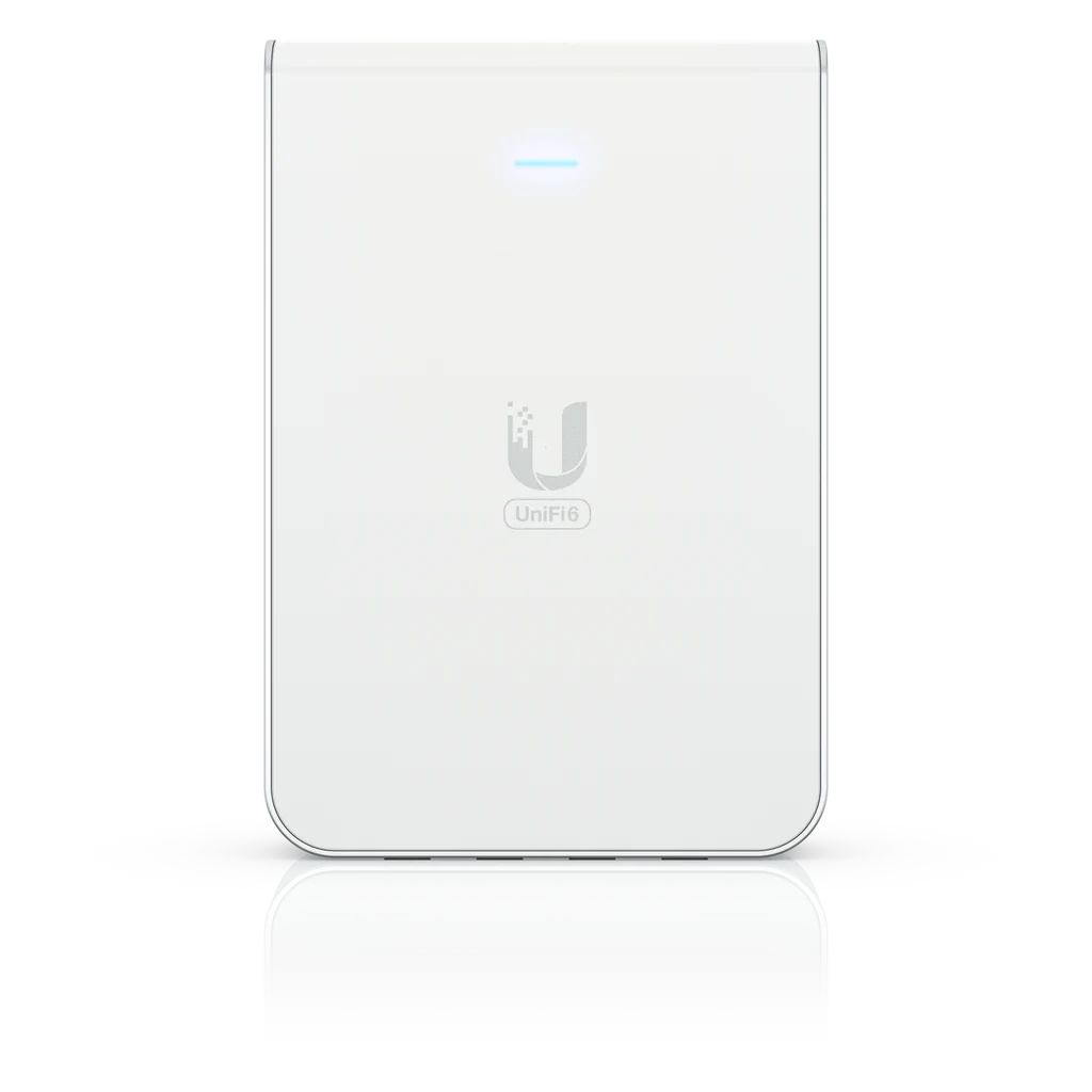 UBiQUiTi Wireless Access Point DualBand 4x1000Mbps, 5,3Gbps, 4x4 MU-MIMO, POE nélkül, Falra rögzíthető - U6-IW