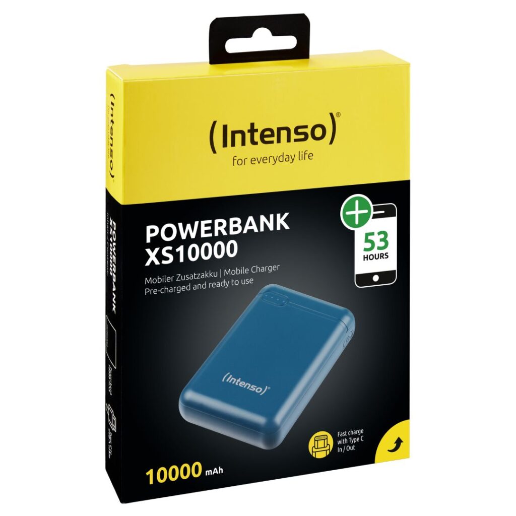 Intenso XS10000 10000mAh PowerBank Petrol - Image 2