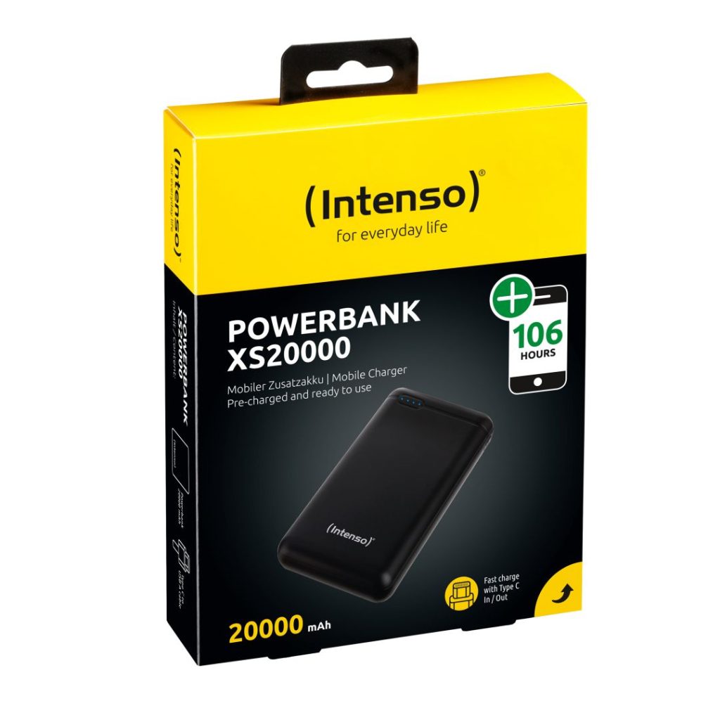 Intenso XS20000 20000mAh PowerBank Black - Image 2