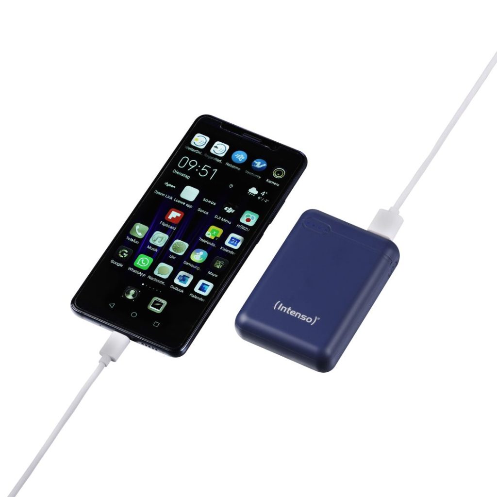 Intenso XS10000 10000mAh PowerBank Blue - Image 6