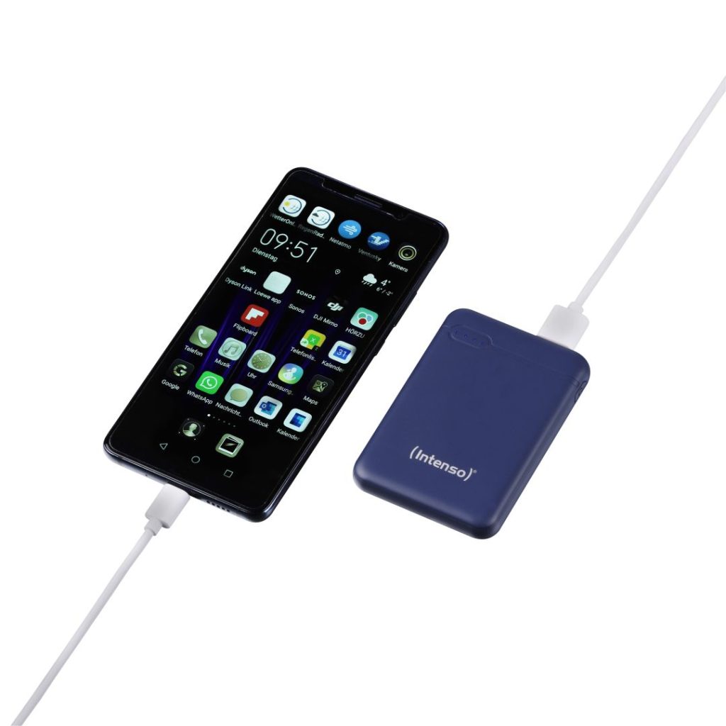 Intenso XS5000 5000mAh PowerBank Blue - Image 6
