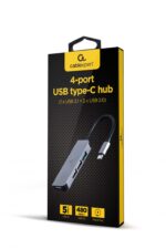 Gembird UHB-CM-U3P1U2P3-01 4-port USB type-C Hub 1 x USB 3.1 + 3 x USB2.0 - Image 2