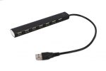 Gembird UHB-U2P7-04 USB2.0 7-port Hub Black - Image 2