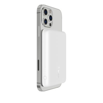 belkin-magnetic-wireless-2500mah-powerbank-white_1.jpg Belkin Magnetic Wireless 2500mAh PowerBank White - Image 1