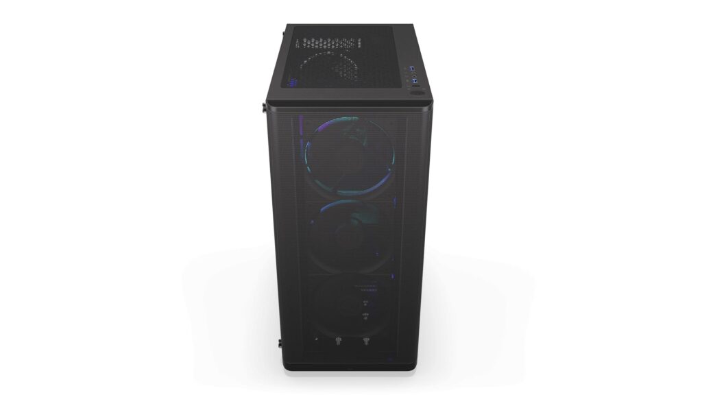 Endorfy Számítógépház - Ventum 200 Air (ATX /micro ATX/ITX, 2xUSB3.0, 4x12cm ventilátor, ablakos, fekete) - Image 13