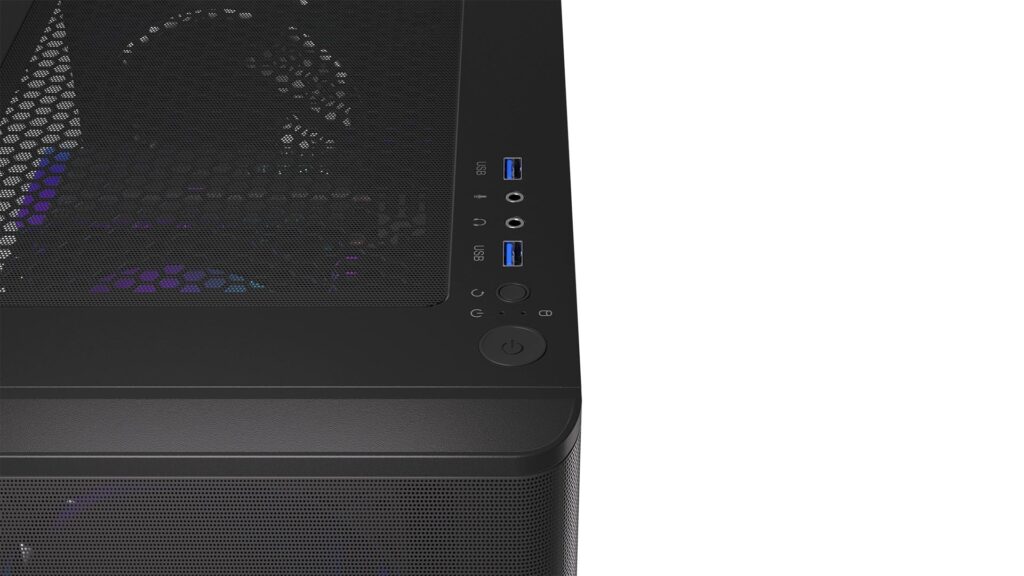 Endorfy Számítógépház - Ventum 200 Air (ATX /micro ATX/ITX, 2xUSB3.0, 4x12cm ventilátor, ablakos, fekete) - Image 14