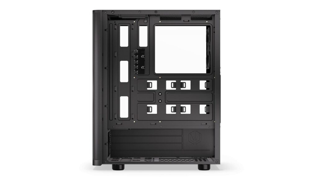 Endorfy Számítógépház - Ventum 200 Air (ATX /micro ATX/ITX, 2xUSB3.0, 4x12cm ventilátor, ablakos, fekete) - Image 10