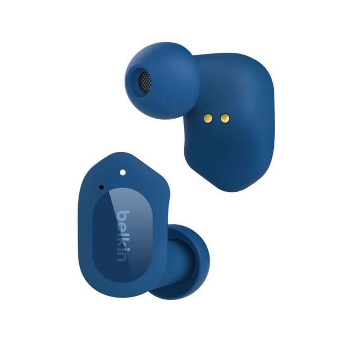 Belkin SoundForm Play True Bluetooth Headset Earbuds Blue - Image 1
