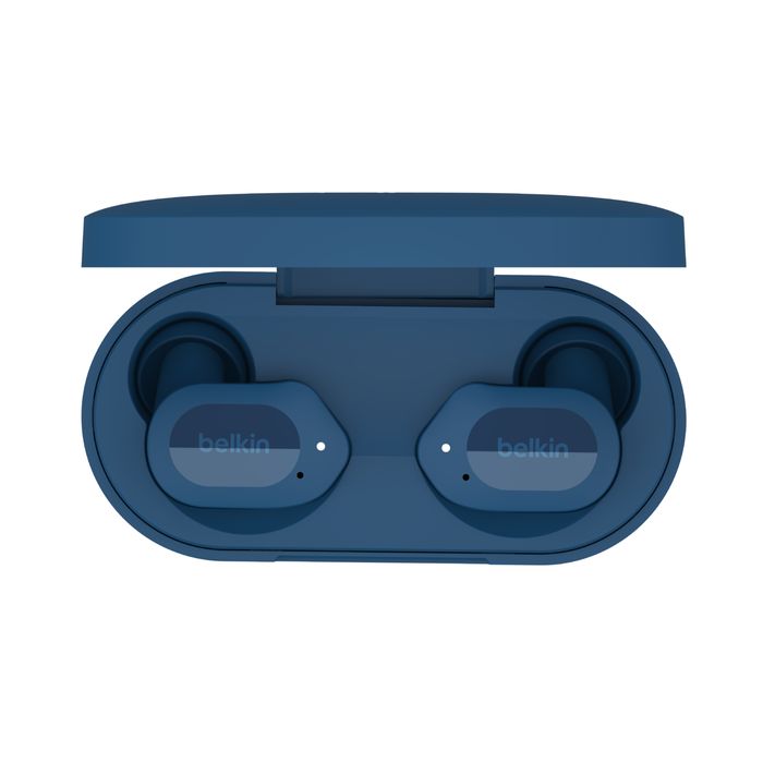 Belkin SoundForm Play True Bluetooth Headset Earbuds Blue - Image 4