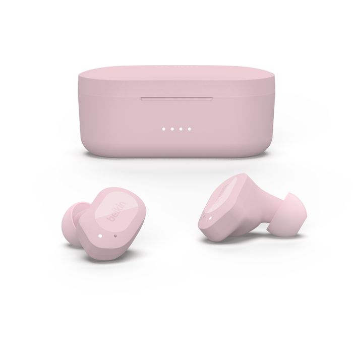 Belkin SoundForm Play True Bluetooth Headset Earbuds Pink - Image 5