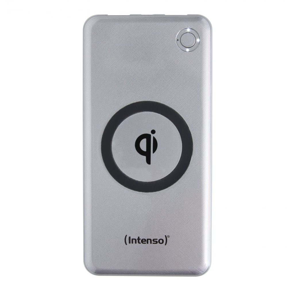 intenso-wpd10000-10000mah-powerbank-silver-incl.-wireless-charger_1.jpg Intenso WPD10000 10000mAh PowerBank Silver - Image 1