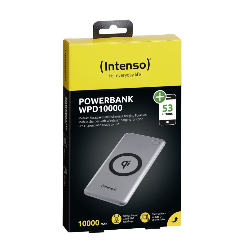 intenso-wpd10000-10000mah-powerbank-silver-incl.-wireless-charger_6.jpg Intenso WPD10000 10000mAh PowerBank Silver - Image 6