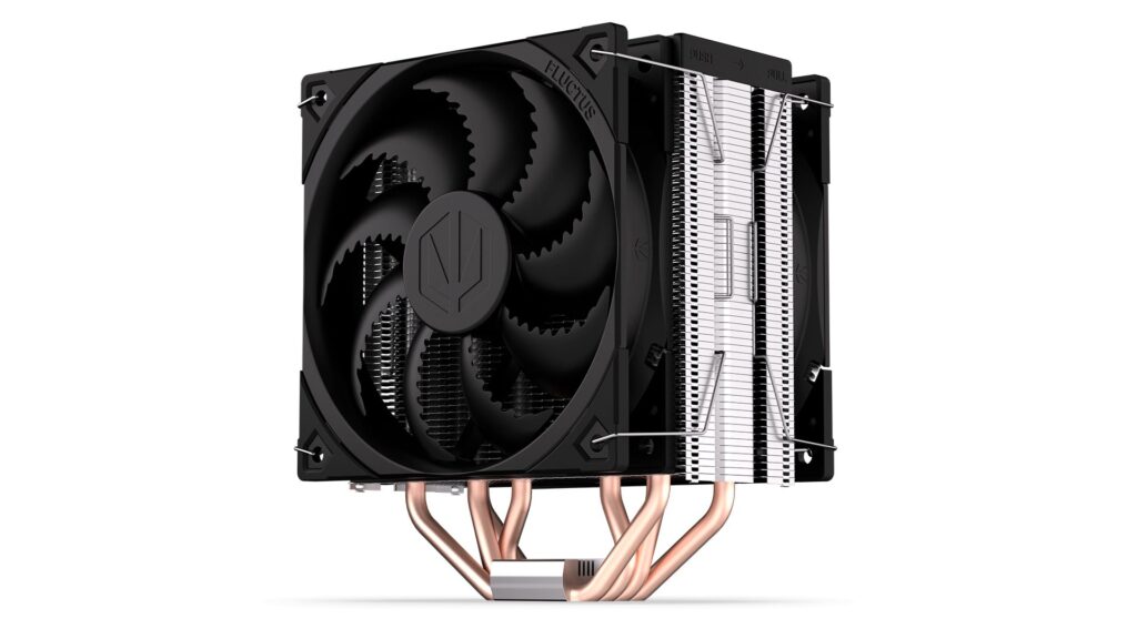 Endorfy CPU Cooler - Fera 5 Dual Fan (2x12 cm, 4 pin, 4x heatpipe, PWM, TDP 220W, fekete) - Image 3