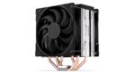 Endorfy CPU Cooler - Fera 5 Dual Fan (2x12 cm, 4 pin, 4x heatpipe, PWM, TDP 220W, fekete) - Image 3