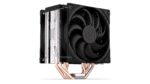 Endorfy CPU Cooler - Fera 5 Dual Fan (2x12 cm, 4 pin, 4x heatpipe, PWM, TDP 220W, fekete) - Image 5