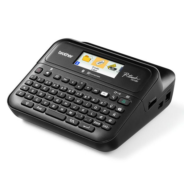 BROTHER címkenyomtató, PT-D610BTVP asztali, TZe szalag: 3,5-24mm, automatikus vágóegység, színes grafikus kijelző - Image 3