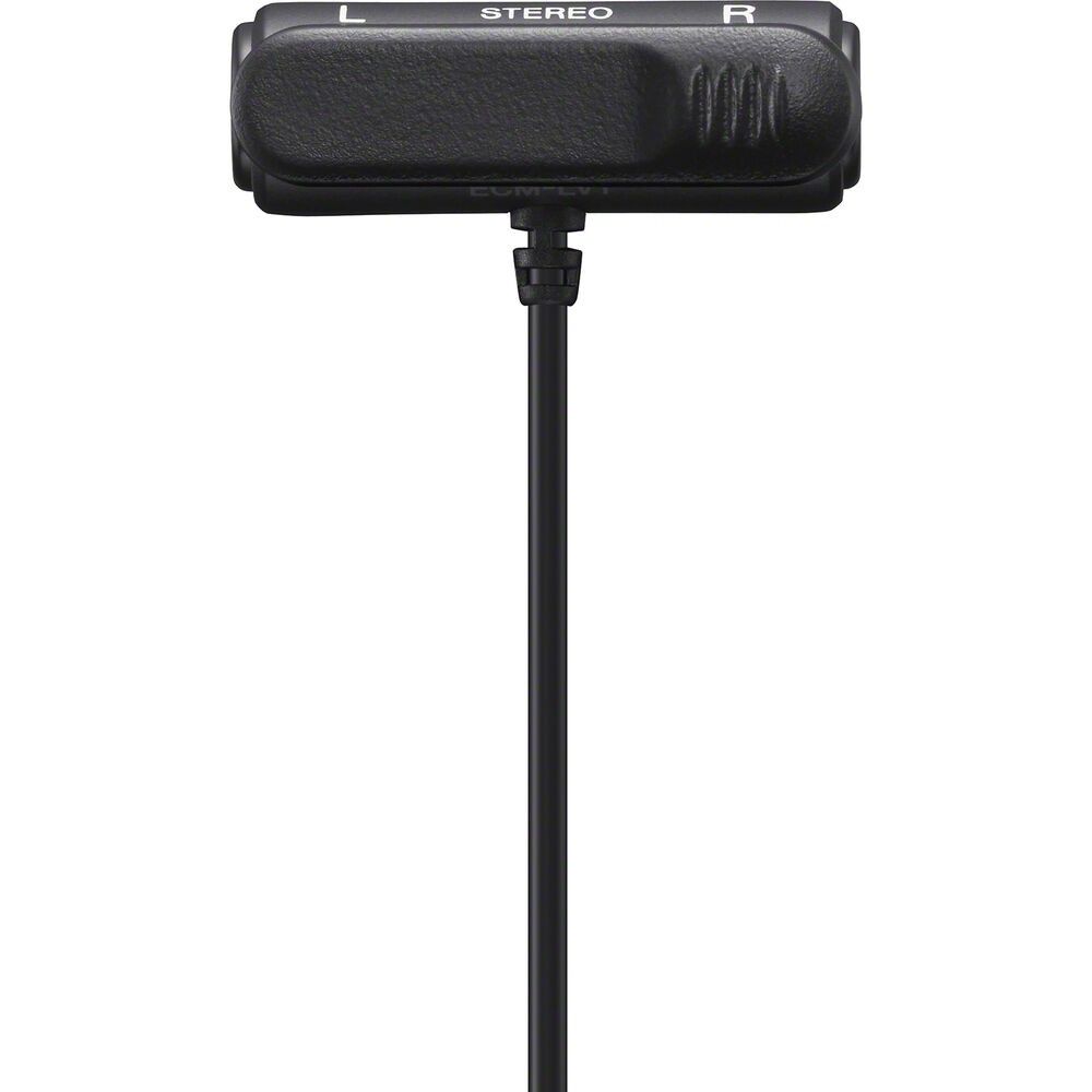 Sony ECM-LV1 Stereo Lavalier Microphone Black - Image 4