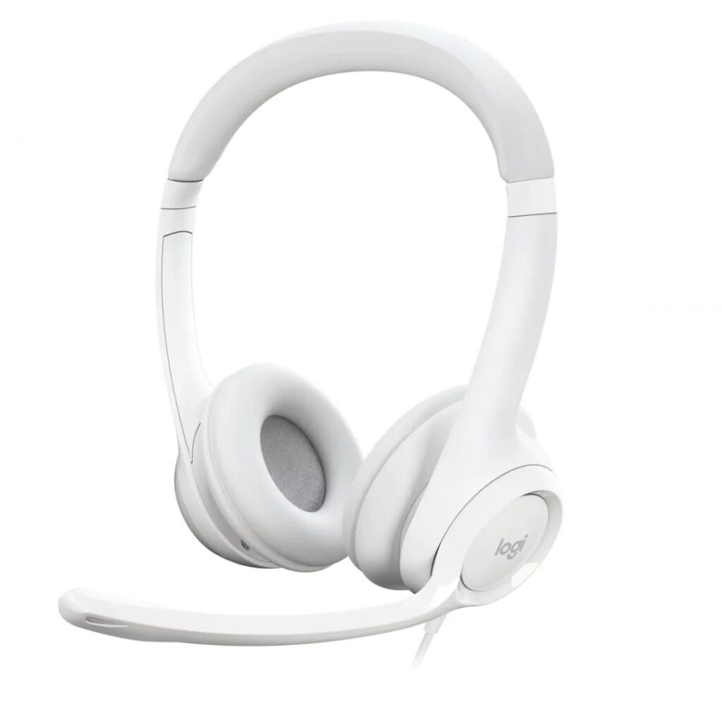 Logitech H390 Stereo Headset Off-White - Image 2
