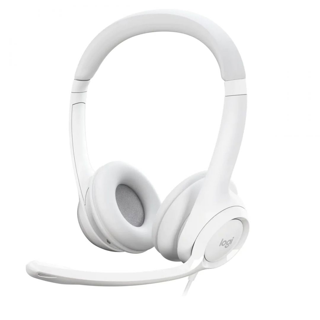 Logitech H390 Stereo Headset Off-White - Image 1