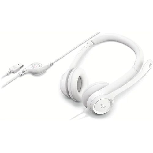 Logitech H390 Stereo Headset Off-White - Image 4