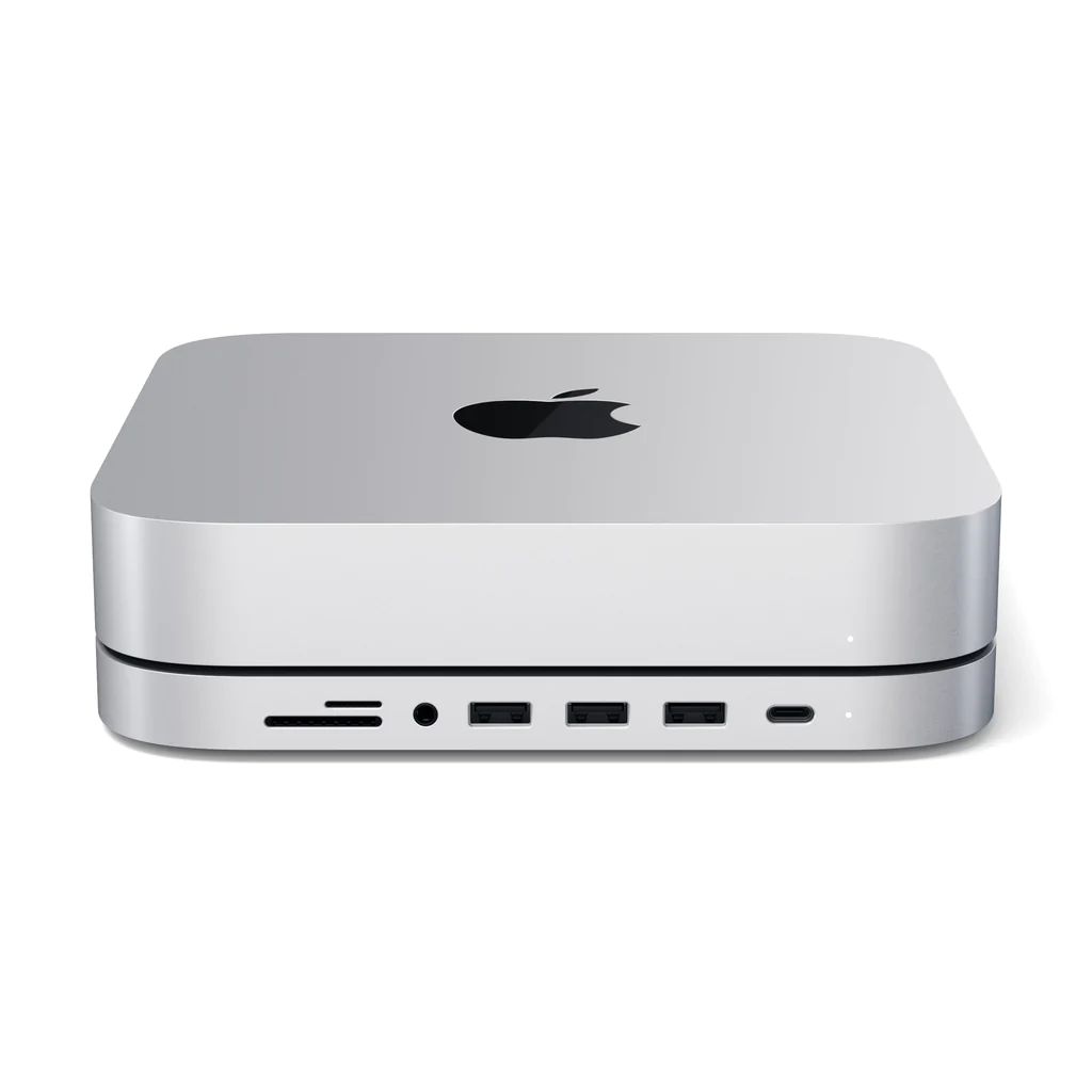 Satechi Type-C Stand and Hub for Mac Mini Silver - Image 3
