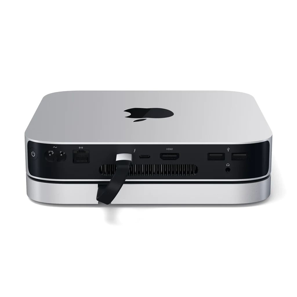 Satechi Type-C Stand and Hub for Mac Mini Silver - Image 5