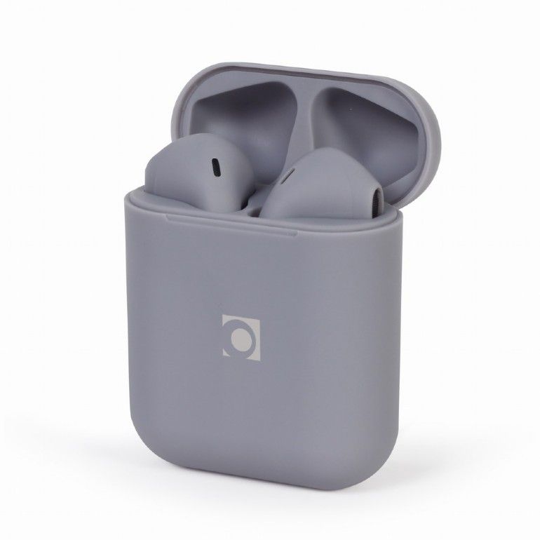 Gembird TWS-SEA-GW Bluetooth TWS in-ears Headset Misty Grey - Image 1