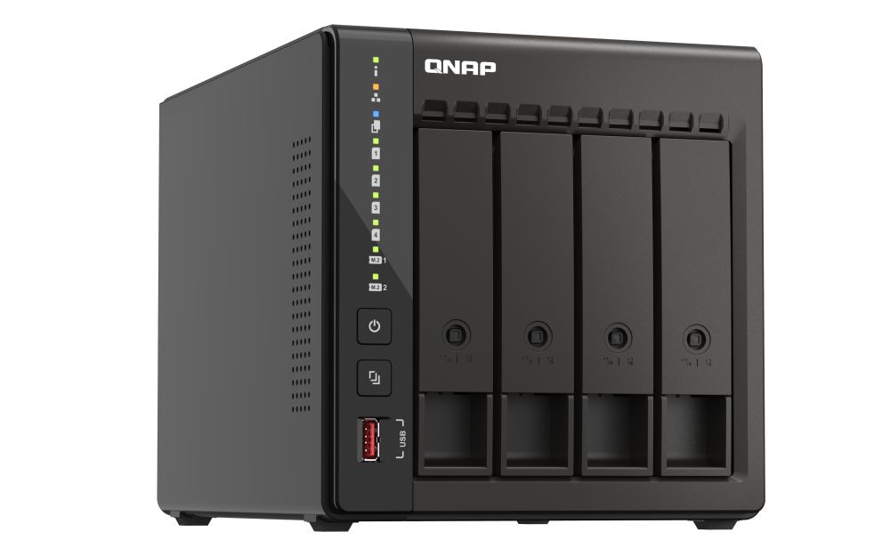 QNAP NAS TS-453E-8G (8GB) (4xHDD + 2xM.2 SSD) - Image 2