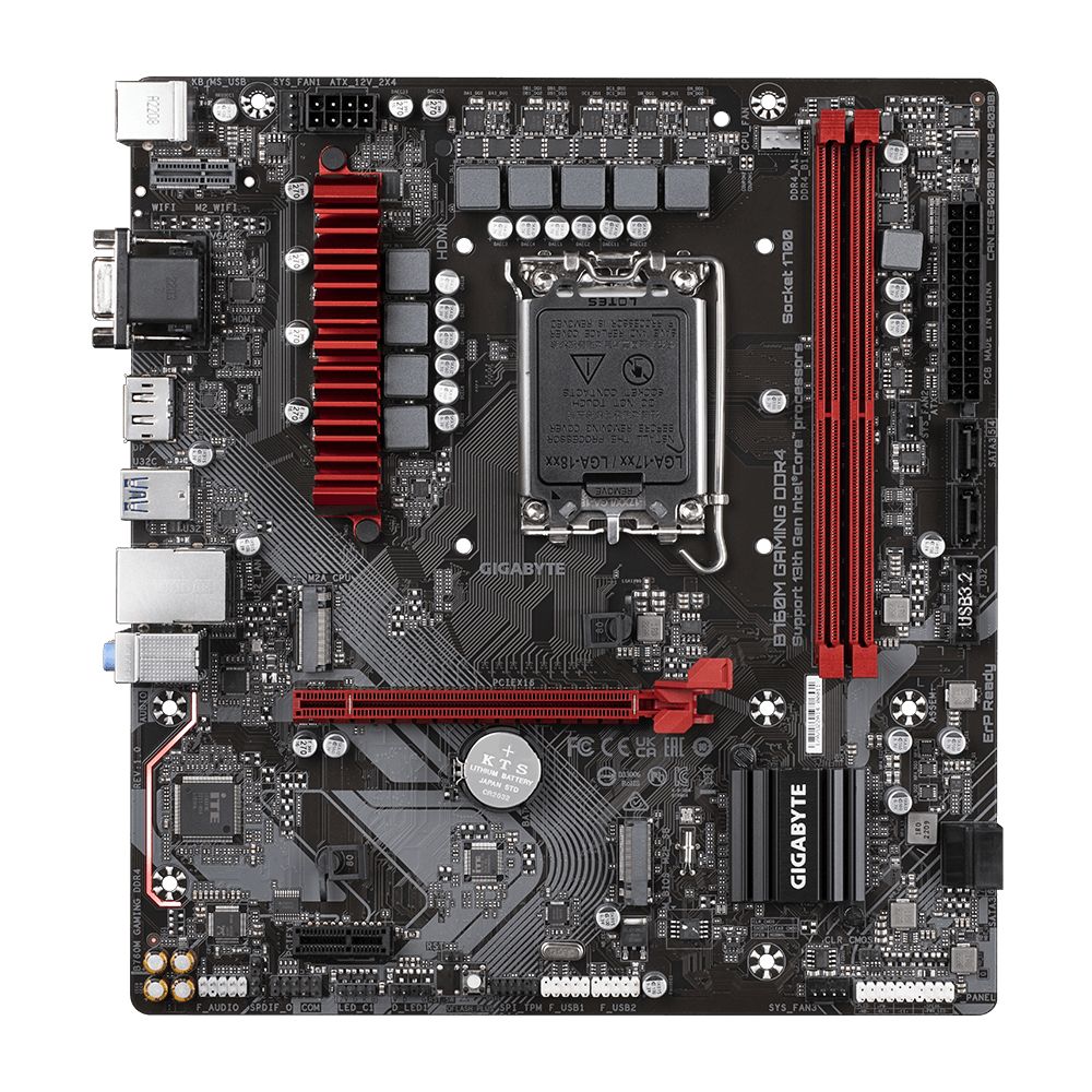 GIGABYTE Alaplap S1700 B760M GAMING DDR4 INTEL B760, mATX - Image 3